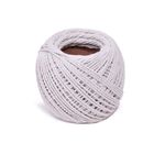 Casa si Gradina - Decoratiuni - DIY - Articole mercerie - Fir bumbac, 50m, culoare alb - Infinity.ro