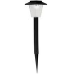 Casa si Gradina - Corpuri si surse de iluminat - Iluminat exterior - Lampi solare - Lampa solara, stick lantern, lungime pol 30cm, negru, plastic - Infinity.ro