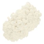 Casa si Gradina - Decoratiuni - DIY - Articole mercerie - Fir de tricotat, fluffy, catifea alba, poliester, lungime 9m, greutate 100g - Infinity.ro