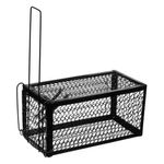 Casa si Gradina - Gradinarit si plante - Intretinere gradina - Articole daunatori gradina - Capcana rozatoare metalica, model negru, 23 x 11 x 11cm - Infinity.ro