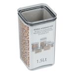 Casa si Gradina - Bucatarie si vesela - Organizare si depozitare bucatarie - Cutii alimentare - Recipient depozitare cereale, 1.5l, capac transparent, plastic - Infinity.ro