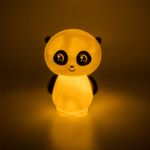 Casa si Gradina - Corpuri si surse de iluminat - Veioze si lampi - Lampi de veghe - Lampa veghe panda, plastic, alb/negru, dimensiuni 10x 8 x 14.5cm, baterii incluse - Infinity.ro