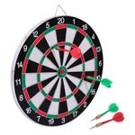 Sport si Outdoor - Alte sporturi - Board-uri si accesorii darts - Set darts, 4 sageti, diametru 30 cm, rosu/verde - Infinity.ro