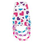 Fashion, accesorii si bijuterii - Copii - Accesorii copii - Alte accesorii copii - Bratari copii, model inimi, set 3 bucati, multicolor - Infinity.ro