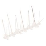 Casa si Gradina - Gradinarit si plante - Intretinere gradina - Articole daunatori gradina - Banda anti-pasari, model plastic transparent, dimensiuni 25 x 3.5 x 11 cm - Infinity.ro