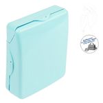 Casa si Gradina - Sanitare - Suporturi si accesorii baie - Suporturi baie - Suport huse pentru absorbante, model unic, plastic, culoare verde menta, dimensiuni 8 x 3 x 10.5 cm - Infinity.ro