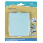 Casa si Gradina - Sanitare - Suporturi si accesorii baie - Suporturi baie - Suport huse pentru absorbante, model unic, plastic, culoare verde menta, dimensiuni 8 x 3 x 10.5 cm - Infinity.ro