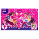 Jucarii, Copii si Bebe - Jucarii si jocuri - Jucarii de rol - Frumusete, bijuterii si accesorii fetite - Set machiaj copii, acadea, multicolor, 4 nivele, 5+ ani - Infinity.ro