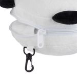 Sport si Outdoor - Articole de voiaj - Accesorii articole de voiaj - Set perna de calatorie si masca de somn, model panda, material poliester, alb-negru - Infinity.ro
