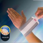 Ingrijire personala si Cosmetice - Sanatate si wellness - Aparate medicale - Suporturi ortopedice si orteze - Orteza incheietura mana best body, suport elastic, alb-gri - Infinity.ro