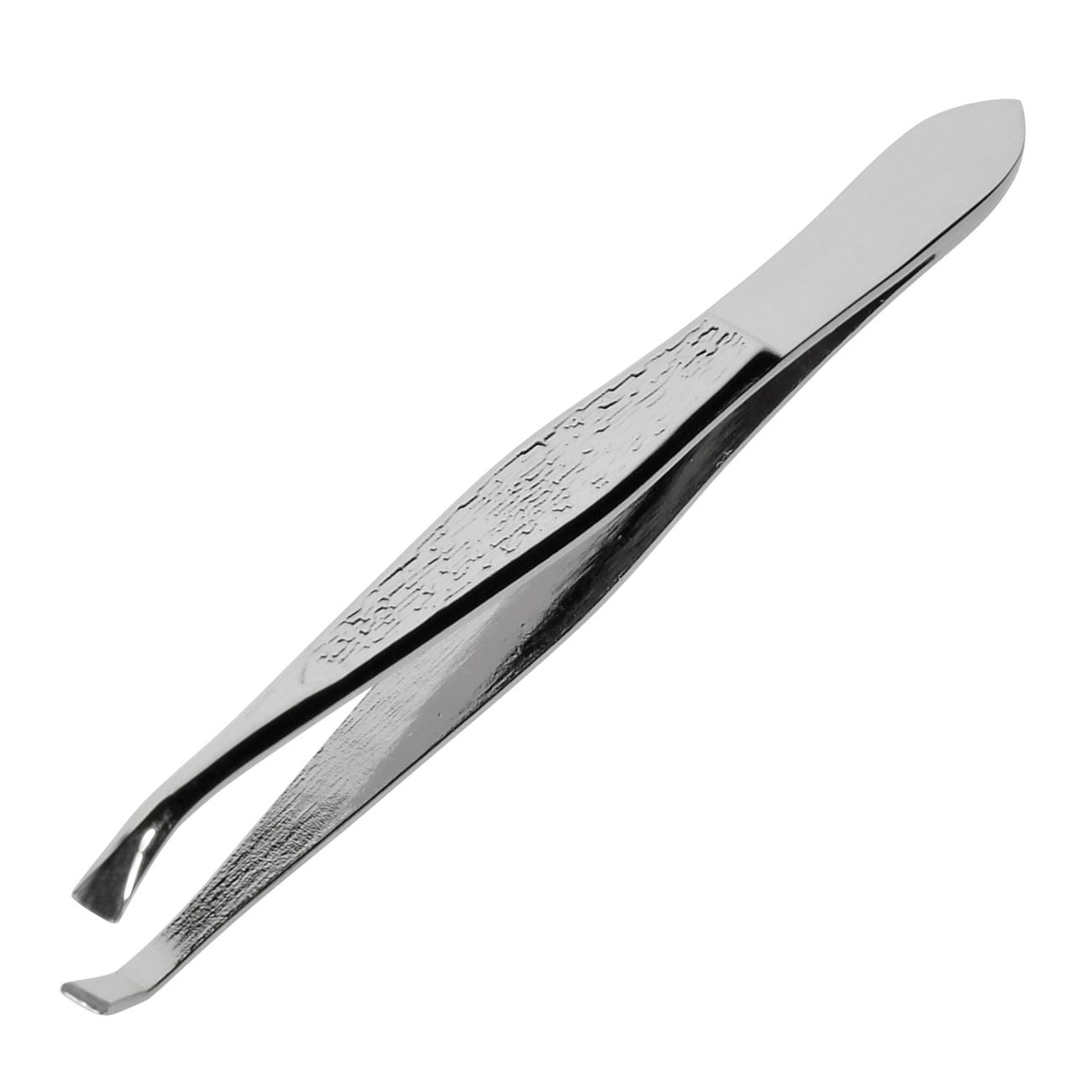 Penseta sprancene, 9.5cm, otel inoxidabil, argintie