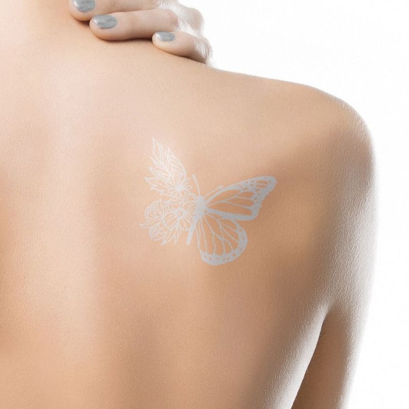 Ingrijire personala si Cosmetice - Ingrijire personala - Ingrijire corp - Tatuaje temporare - Tatuaje temporare, modele metalice, set 12 bucati, argintiu - Infinity.ro