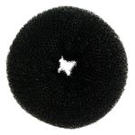 Fashion, accesorii si bijuterii - Femei - Accesorii femei - Accesorii pentru par femei - Burete coafura, negru, diametru 9cm, greutate 15g - Infinity.ro