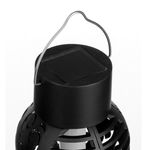 Casa si Gradina - Corpuri si surse de iluminat - Iluminat exterior - Lampi solare - Lampa solara suspendabila, led, flacara, negru, 6.5 x 9cm - Infinity.ro