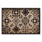 Casa si Gradina - Bucatarie si vesela - Ustensile bucatarie - Tavi servire - Tava servire, model lemn, modele negre, 41 x 28 x 3.5 cm - Infinity.ro