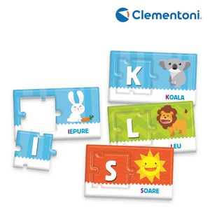 Joc educativ clementoni, agerino, alfabetul, invatare romana si engleza, multicolor, 3+ ani
