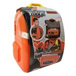 Jucarii, Copii si Bebe - Jucarii si jocuri - Jucarii de rol - Ateliere si bancuri de lucru - Banc de lucru portabil, set unelte, multicolor, plastic, dimensiuni ambalaj 23 x 12 x 30 cm, varsta recomandata 3+ ani - Infinity.ro