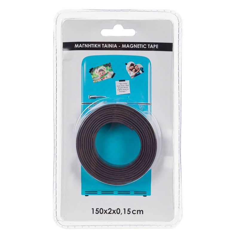 Carti si Birotica - Birotica - Accesorii de birou - Benzi adezive - Banda magnetica autocolanta, 150x 2 cm, negru - Infinity.ro