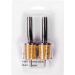 Casa si Gradina - Bucatarie si vesela - Accesorii bar - Tirbusoane si dopuri - Set dopuri sticle bambus metal, 2 bucati - Infinity.ro