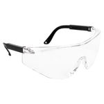 Casa si Gradina - Constructii - Echipamente de lucru - Ochelari protectia muncii si Viziere protective - Ochelari protectie lucrari casnice, model cu banda reglabila, fara brand, transparent, dimensiune 19 x 5 cm - Infinity.ro