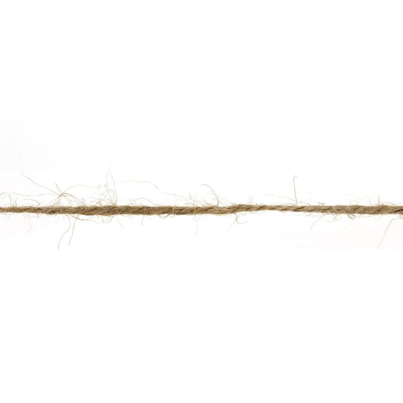 Casa si Gradina - Constructii - Feronerie si accesorii - Sfoara si lanturi - Sfoara iuta, natural, 20m x 2mm - Infinity.ro