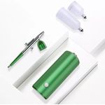 Ingrijire personala si Cosmetice - Aparate & accesorii ingrijire personala - Aparate cosmetice - Aparate intretinere si ingrijire corporala - Spray hidratare pentru fata ZY8, portabil, din metal, pentru curatarea tenului, verde - Infinity.ro