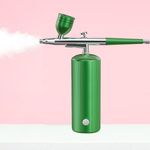 Ingrijire personala si Cosmetice - Aparate & accesorii ingrijire personala - Aparate cosmetice - Aparate intretinere si ingrijire corporala - Spray hidratare pentru fata ZY8, portabil, din metal, pentru curatarea tenului, verde - Infinity.ro