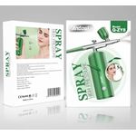 Ingrijire personala si Cosmetice - Aparate & accesorii ingrijire personala - Aparate cosmetice - Aparate intretinere si ingrijire corporala - Spray hidratare pentru fata ZY8, portabil, din metal, pentru curatarea tenului, verde - Infinity.ro