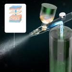 Ingrijire personala si Cosmetice - Aparate & accesorii ingrijire personala - Aparate cosmetice - Aparate intretinere si ingrijire corporala - Spray hidratare pentru fata ZY8, portabil, din metal, pentru curatarea tenului, verde - Infinity.ro