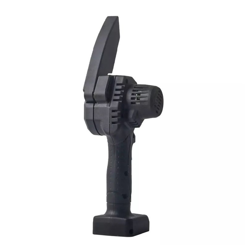 Casa si Gradina - Constructii - Scule electrice si accesorii - Fierastraie electrice - Mini Fierastrau Electric Fara Fir, cu Lant si Lama de 4", 2 Acumulatori de 24V 4500mAh, 550W, si Trusa, Negru - Infinity.ro