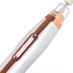 Ingrijire personala si Cosmetice/Aparate & accesorii ingrijire personala/Aparate cosmetice/Aparate pentru manichiura-pedichiura - Aparat ingrijire unghii, reincarcabil, 5 accesorii, intensitate reglabila, 16cm, led, alb-cupru - Infinity.ro
