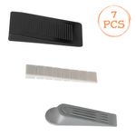 Casa si Gradina - Constructii - Usi interior, exterior si garaj - Accesorii usi - Opritoare usa si mobila, set 7 piese, multicolor, pvc - Infinity.ro