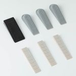 Casa si Gradina - Constructii - Usi interior, exterior si garaj - Accesorii usi - Opritoare usa si mobila, set 7 piese, multicolor, pvc - Infinity.ro