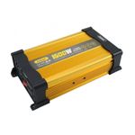 Auto si Moto - Reparatii si depanare - Invertoare auto - Invertor de tensiune auto Andowl KS1500, 1500W, 12V, 220V, 26 x 11 x 6.5cm, auriu - Infinity.ro