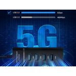 PC, gaming si accesorii - Retelistica - Hub-uri - Hub USB cu 4 porturi USB 3.0 viteza transfer de pana la 5Gbps, White - Infinity.ro