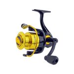 Sport si Outdoor - Sporturi acvatice - Pescuit - Mulinete - Mulineta Konger Endura Gold 60FD, Frana frontala micrometrica, Negru/Auriu - Infinity.ro