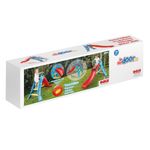 Jucarii, Copii si Bebe/Jucarii si jocuri/Jucarii de exterior/Tobogane copii - Tobogan plastic, multicolor, gaura furtun apa, 165 x 145 x 104cm - Infinity.ro