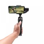 TV, Audio-Video si Foto - Aparate foto si accesorii - Accesorii foto si video - Stabilizatoare de imagine - Stabilizator imagine pentru telefon, 60-86mm, Gimbal cu 3 axe, negru - Infinity.ro