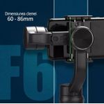 TV, Audio-Video si Foto - Aparate foto si accesorii - Accesorii foto si video - Stabilizatoare de imagine - Stabilizator imagine pentru telefon, 60-86mm, Gimbal cu 3 axe, negru - Infinity.ro