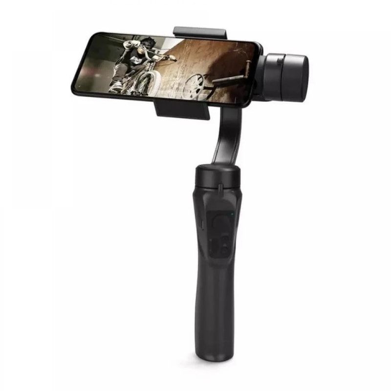 TV, Audio-Video si Foto - Aparate foto si accesorii - Accesorii foto si video - Stabilizatoare de imagine - Stabilizator imagine pentru telefon, 60-86mm, Gimbal cu 3 axe, negru - Infinity.ro