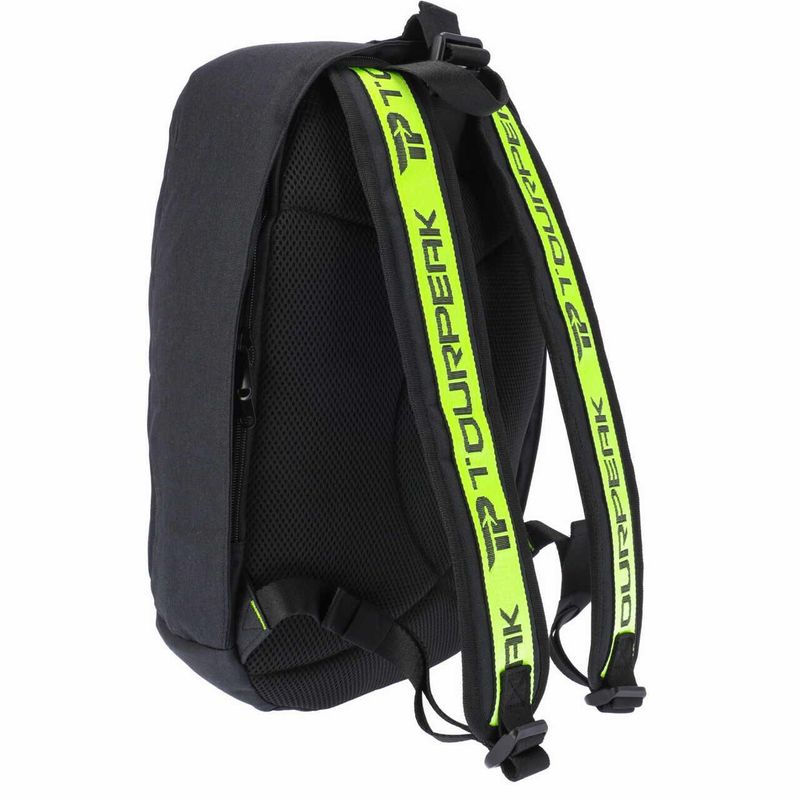 Sport si Outdoor - Articole de voiaj - Rucsacuri - Ghiozdan/rucsac turistic, Tourpeak, 5 compartimente, negru, 21 L, 30x10x40 cm - Infinity.ro