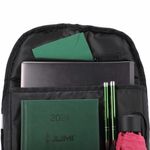 Sport si Outdoor - Articole de voiaj - Rucsacuri - Ghiozdan/rucsac turistic, Tourpeak, 5 compartimente, negru, 21 L, 30x10x40 cm - Infinity.ro