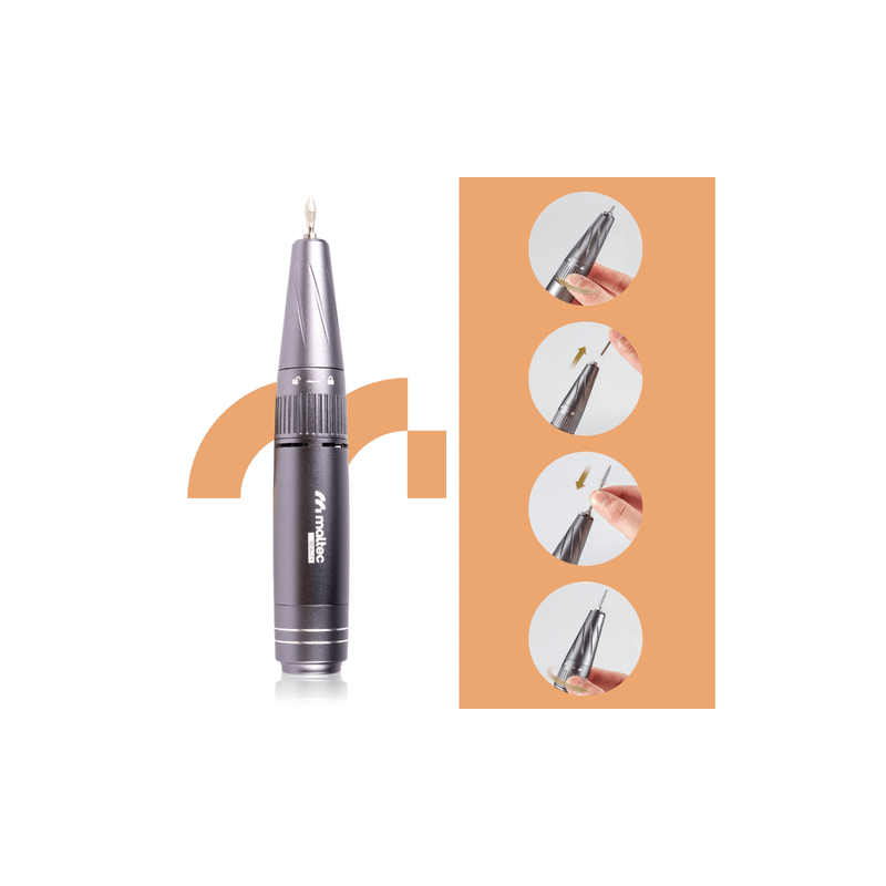 Ingrijire personala si Cosmetice - Manichiura si pedichiura - Truse manichiura si pedichiura - Set freza pentru unghii, MalTec 112097 - Infinity.ro