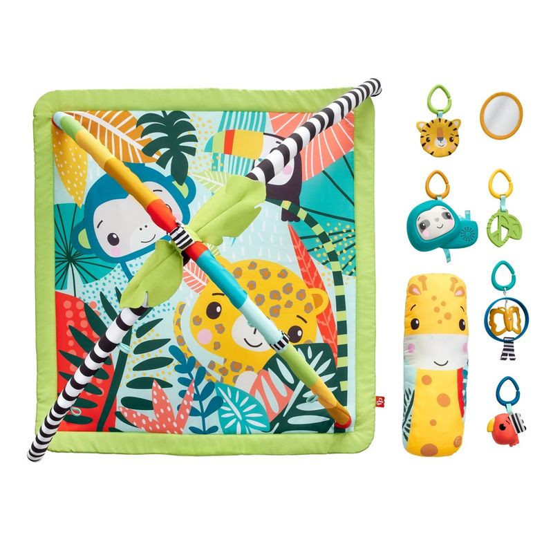 Jucarii, Copii si Bebe - Jucarii si jocuri - Jucarii bebelusi - Centre de activitati - Fisher price salteluta 3 in 1 - Infinity.ro