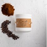 Casa si Gradina - Decoratiuni - Aromaterapie si lumanari - Lumanari si candele - Lumanare parfumata handmade din ceara naturala de soia 100%, aroma de Cafea prajita, Recipient ceramic, 150 g - Infinity.ro