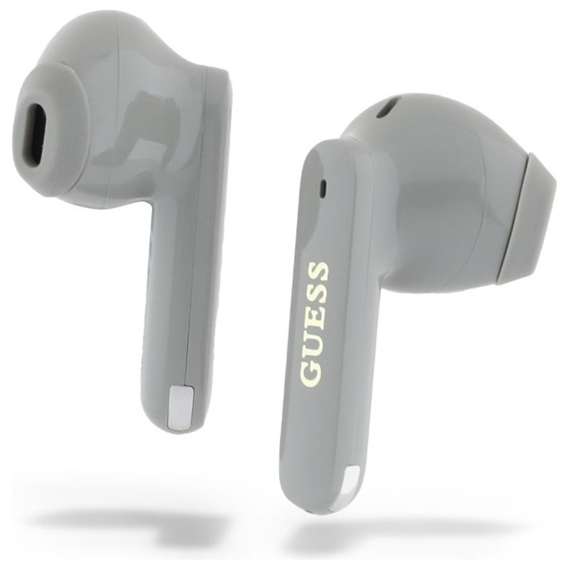 TV, Audio-Video si Foto - Portabile audio - Casti audio - Casti True Wireless Stereo, Albastrutooth - Guess Earbuds Elongated Metallic Printed Logo (GUTWSC2MCDSE) - Gri - Infinity.ro