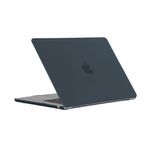 Laptop, Telefoane si Tablete - Laptopuri si accesorii - Accesorii Laptop - Genti laptop - Husa pentru MacBook Air 15" (2023 / 2024) - Techsuit UltrCenusiuell - Negru mat - Infinity.ro