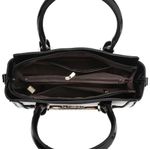 Fashion, accesorii si bijuterii - Femei - Accesorii femei - Genti si rucsacuri femei - Geanta cu Poseta, Piele Sintetica Premium, Design Elegant, Durabilitate Superiora, Negru - Infinity.ro