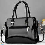 Fashion, accesorii si bijuterii - Femei - Accesorii femei - Genti si rucsacuri femei - Geanta cu Poseta, Piele Sintetica Premium, Design Elegant, Durabilitate Superiora, Negru - Infinity.ro