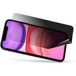 Laptop, Telefoane si Tablete - Telefoane mobile si accesorii - Accesorii Telefoane - Folii protectie telefoane - Folie Privacy din Hydrogel, compatibila cu Apple Iphone 11, Protectie fata, Rezistenta la socuri, Anti-Spy - Infinity.ro